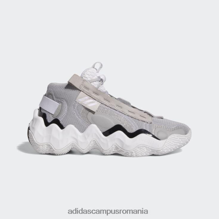 adidas campus romania expoziție b pantofi de baschet mijlocii gri femei gri/negru/alb J266N222327