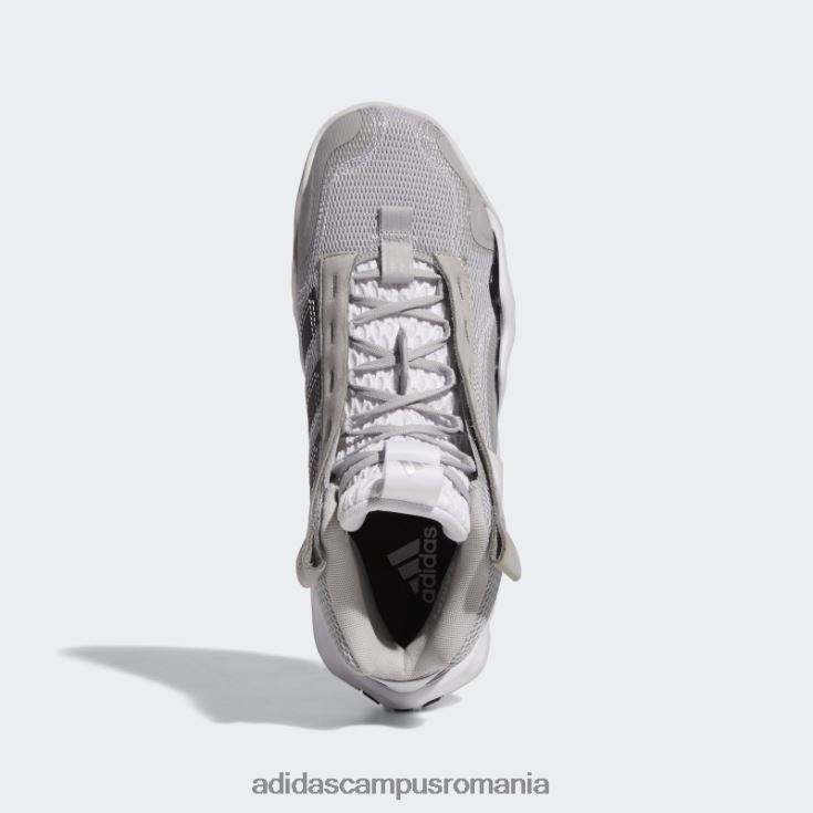 adidas campus romania expoziție b pantofi de baschet mijlocii gri femei gri/negru/alb J266N222327