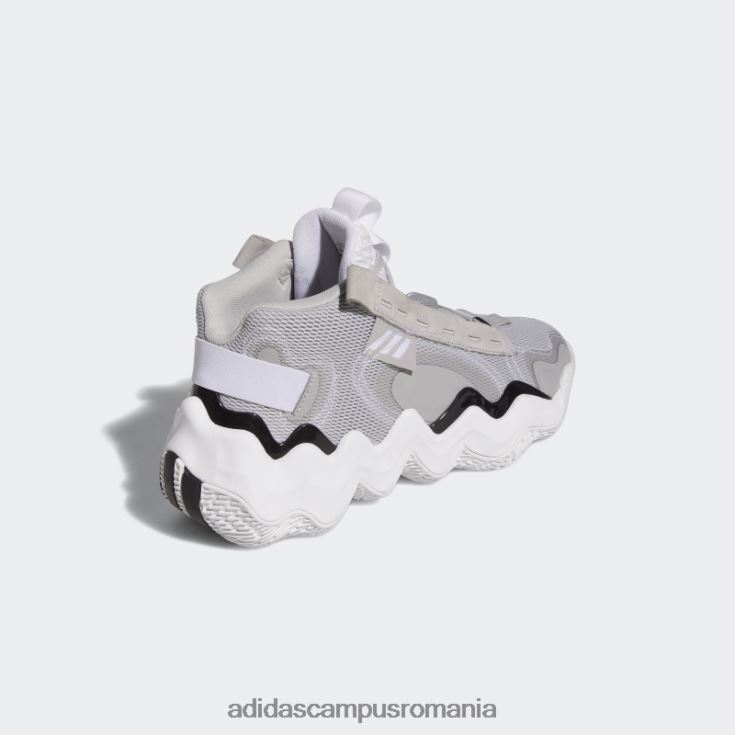 adidas campus romania expoziție b pantofi de baschet mijlocii gri femei gri/negru/alb J266N222327