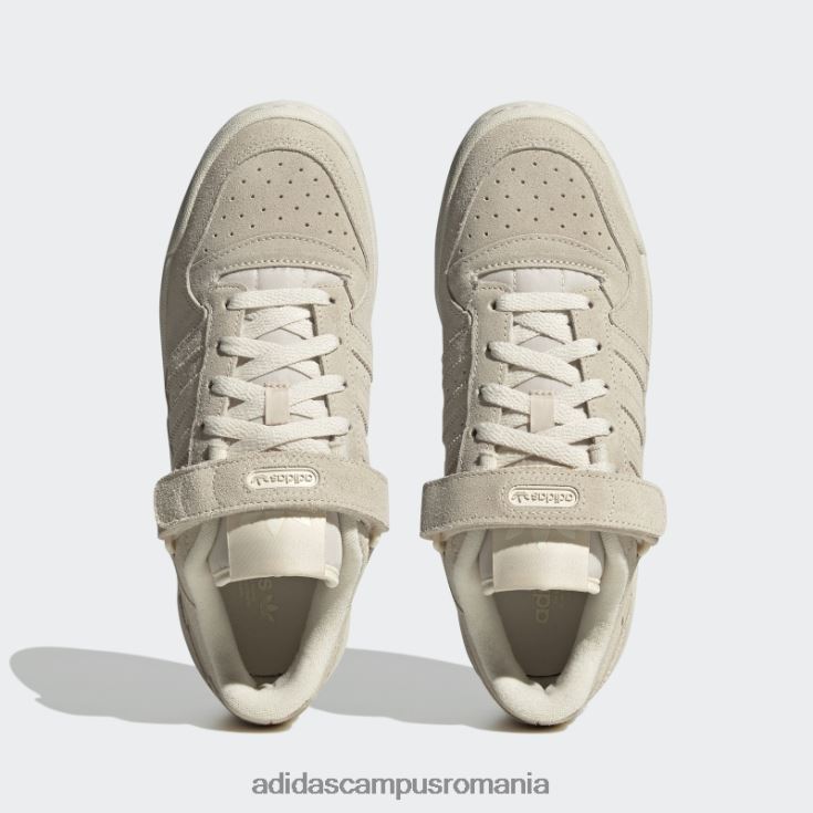 adidas campus romania fashion forum pantofi jos albi femei alb J266N221986