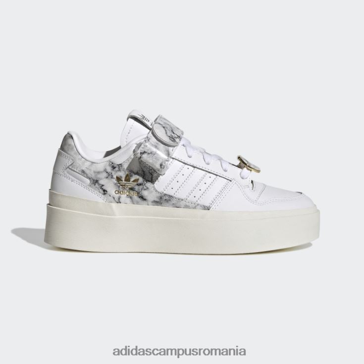 adidas campus romania forum excelent pantofi aurii metalizat femei alb/auriu metalic J266N222103