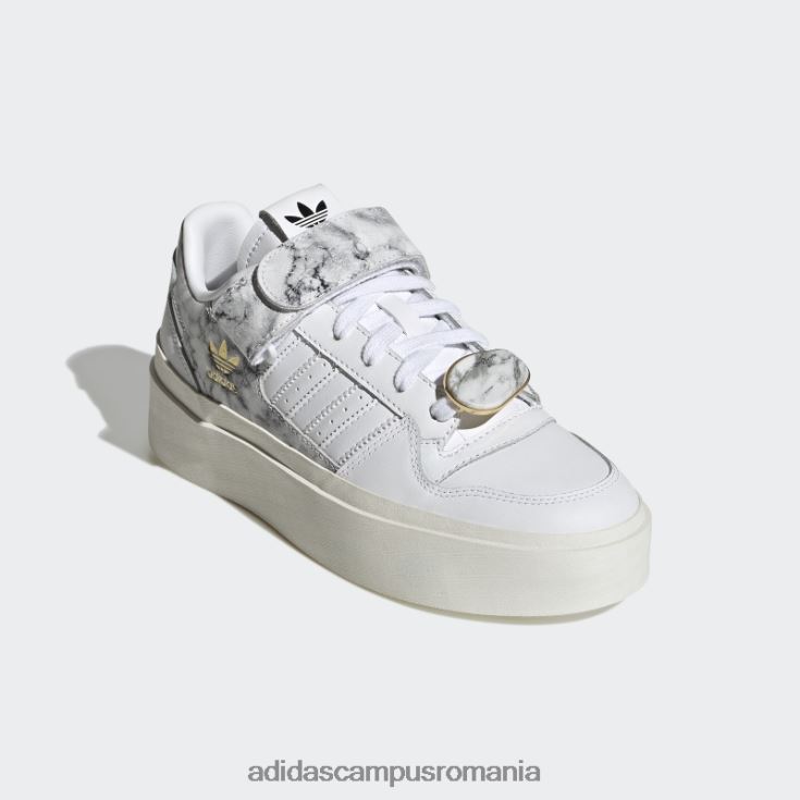 adidas campus romania forum excelent pantofi aurii metalizat femei alb/auriu metalic J266N222103
