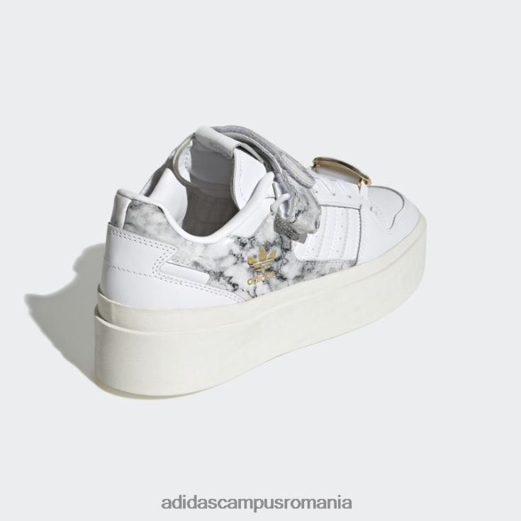 adidas campus romania forum excelent pantofi aurii metalizat femei alb/auriu metalic J266N222103