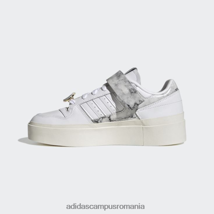 adidas campus romania forum excelent pantofi aurii metalizat femei alb/auriu metalic J266N222103