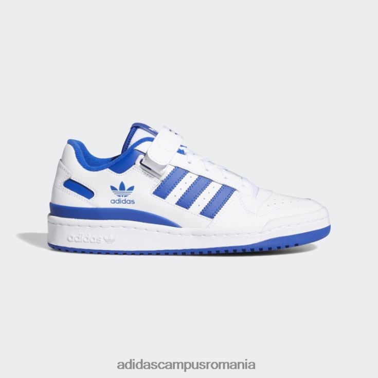adidas campus romania forum low fashion pantofi albastru regal femei alb/albastru regal J266N222366