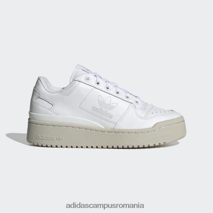 adidas campus romania forum pantofi îndrăzneți gri femei alb/gri J266N222282