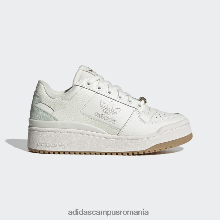 adidas campus romania forum pantofi îndrăzneți verzi femei alb/verde J266N222038