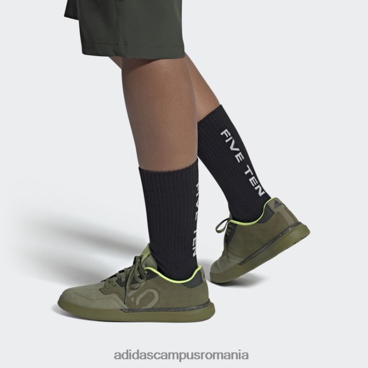 adidas campus romania olive five ten sleuth pantof de biciclete adidas femei măsline/verde orbită/lime J266N222143
