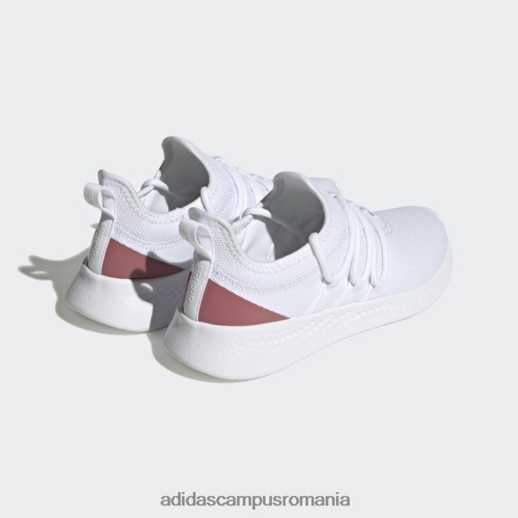 adidas campus romania pantofi adidas albi puremotion adapt 2.0 femei alb/roz/negru J266N222269