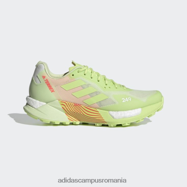 adidas campus romania pantofi adidas lime terrex agravic ultra trail running femei var/turbo J266N222263