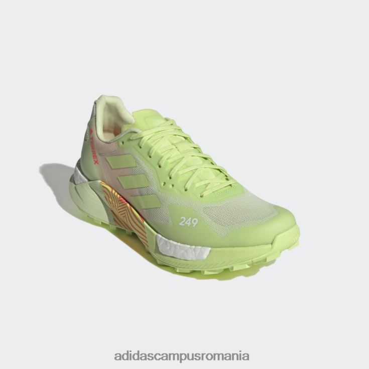adidas campus romania pantofi adidas lime terrex agravic ultra trail running femei var/turbo J266N222263
