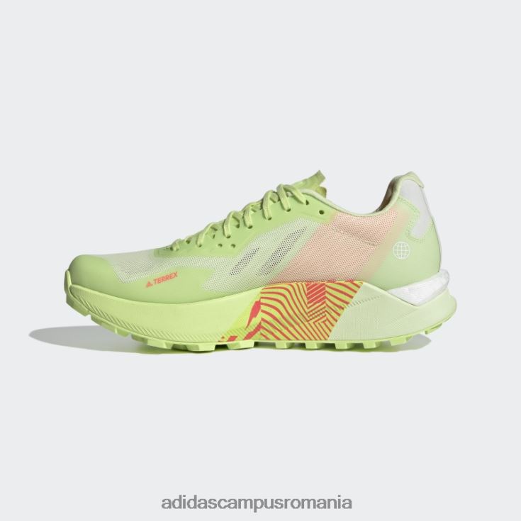 adidas campus romania pantofi adidas lime terrex agravic ultra trail running femei var/turbo J266N222263
