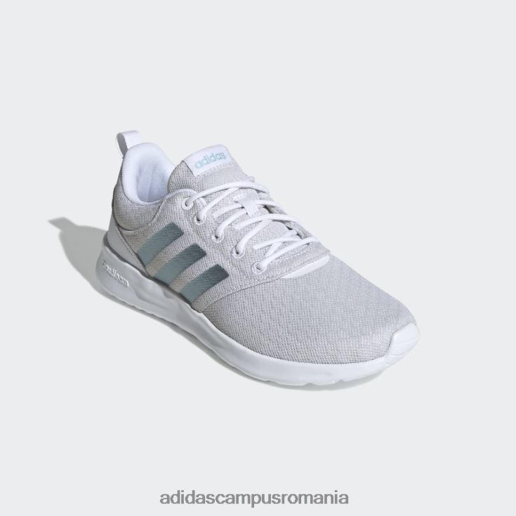 adidas campus romania pantofi adidas qt racer 2.0 albi femei alb/vision met/gri J266N222317