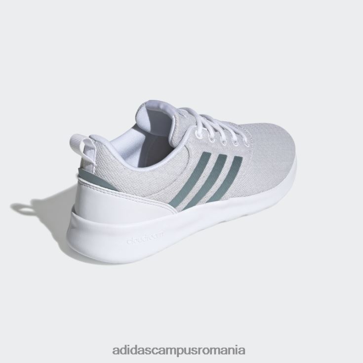adidas campus romania pantofi adidas qt racer 2.0 albi femei alb/vision met/gri J266N222317