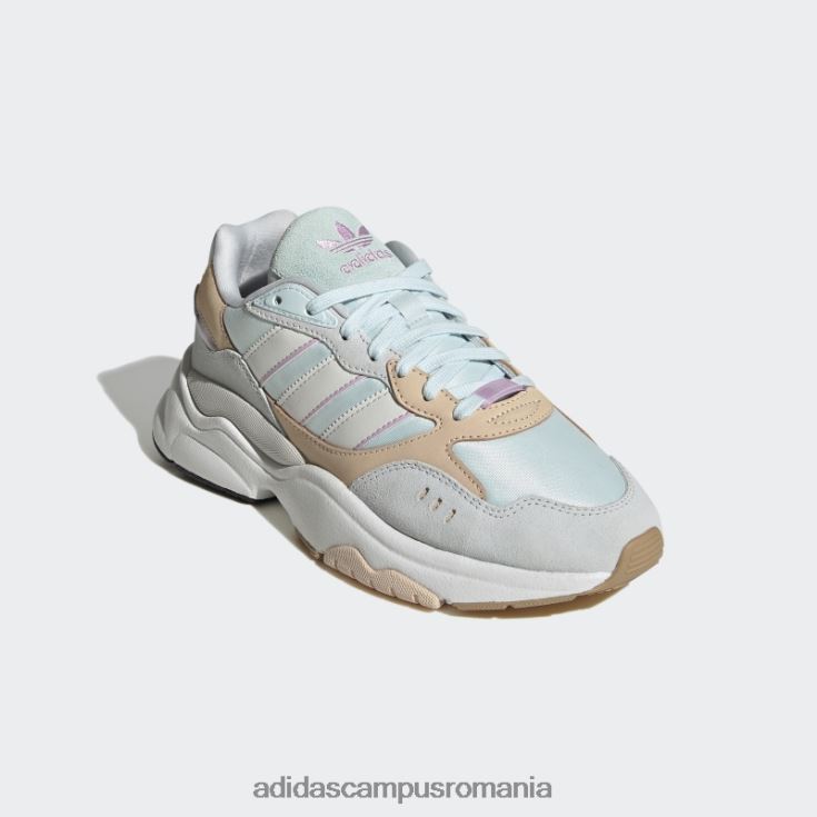 adidas campus romania pantofi albaștri retropy f90 femei albastru/alb/portocaliu J266N221995