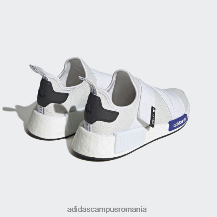 adidas campus romania pantofi albi cu curea nmd-r1 adidas femei alb/albastru/negru J266N222113