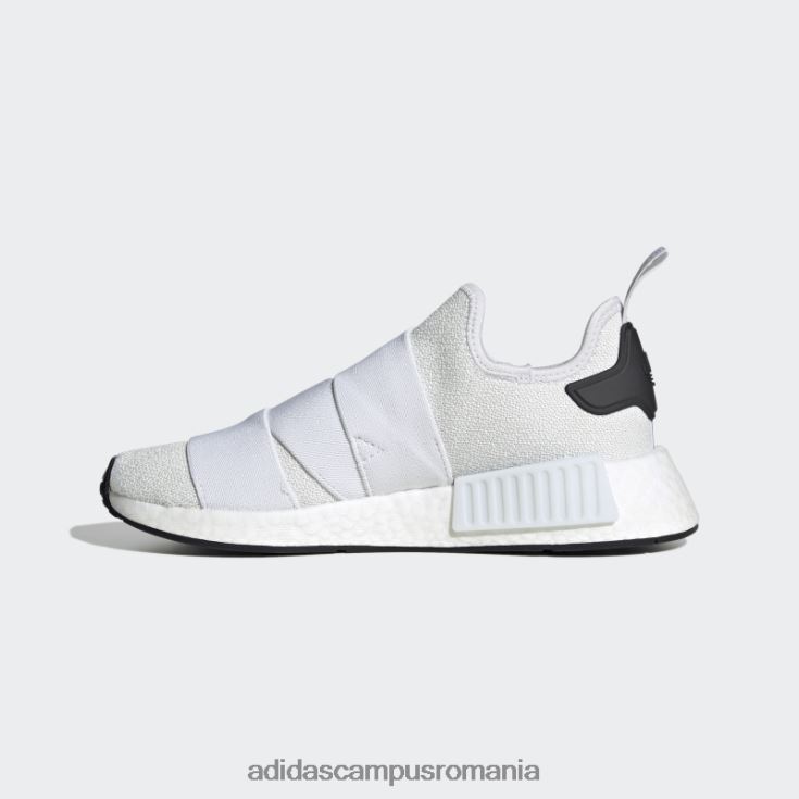 adidas campus romania pantofi albi cu curea nmd-r1 adidas femei alb/albastru/negru J266N222113