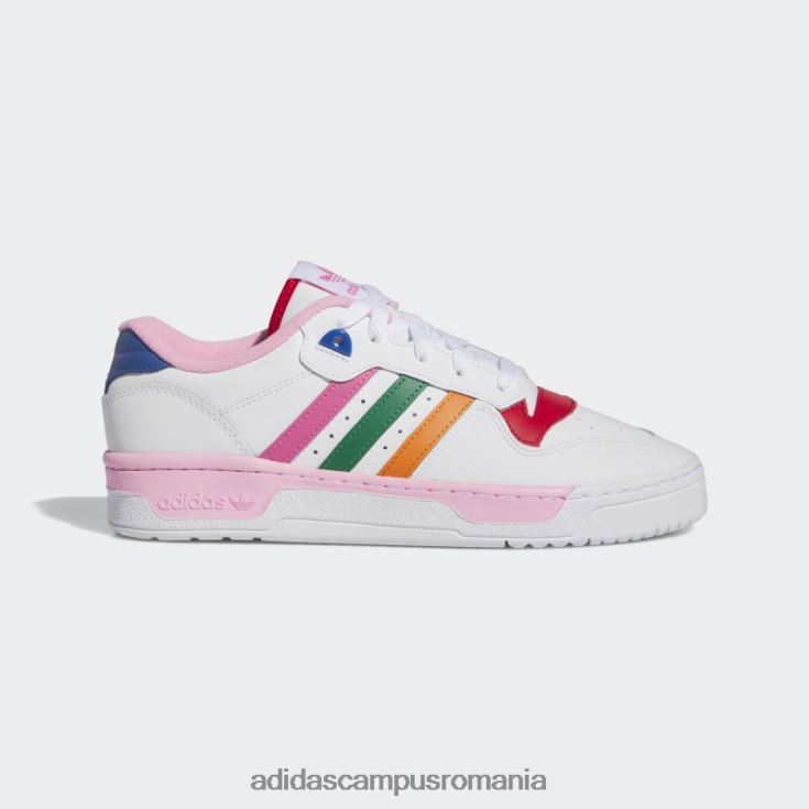 adidas campus romania pantofi albi de rivalitate femei alb/magenta/stacojiu J266N222000