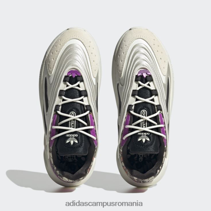 adidas campus romania pantofi albi ozelia adidas femei alb/negru/mov de șoc J266N222119