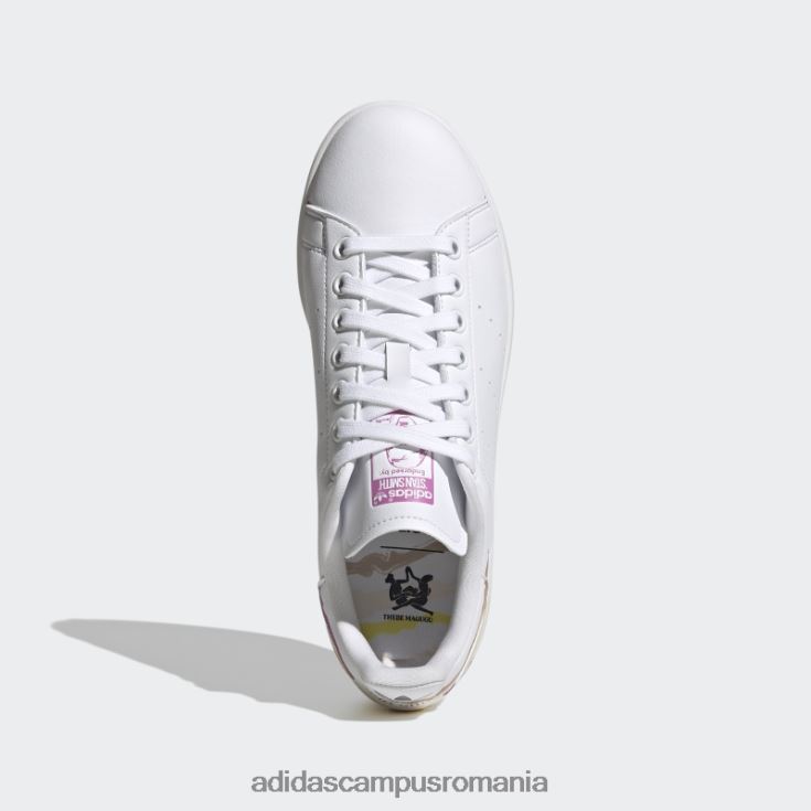 adidas campus romania pantofi albi stan smith thebe magugu adidas femei alb/liliac/argintiu J266N222281