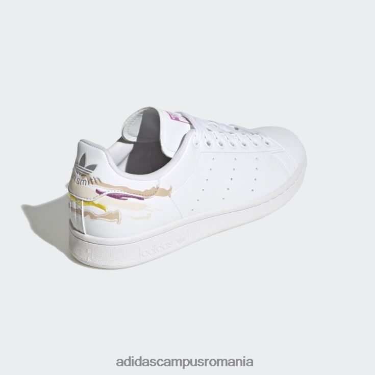 adidas campus romania pantofi albi stan smith thebe magugu adidas femei alb/liliac/argintiu J266N222281