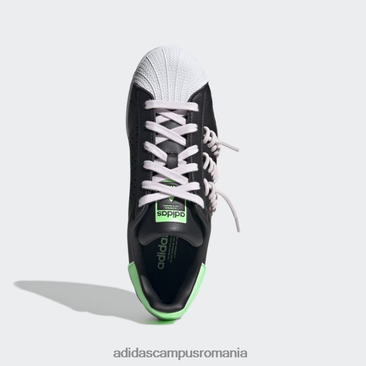 adidas campus romania pantofi albi superstar moda femei negru/roz/alb J266N222068