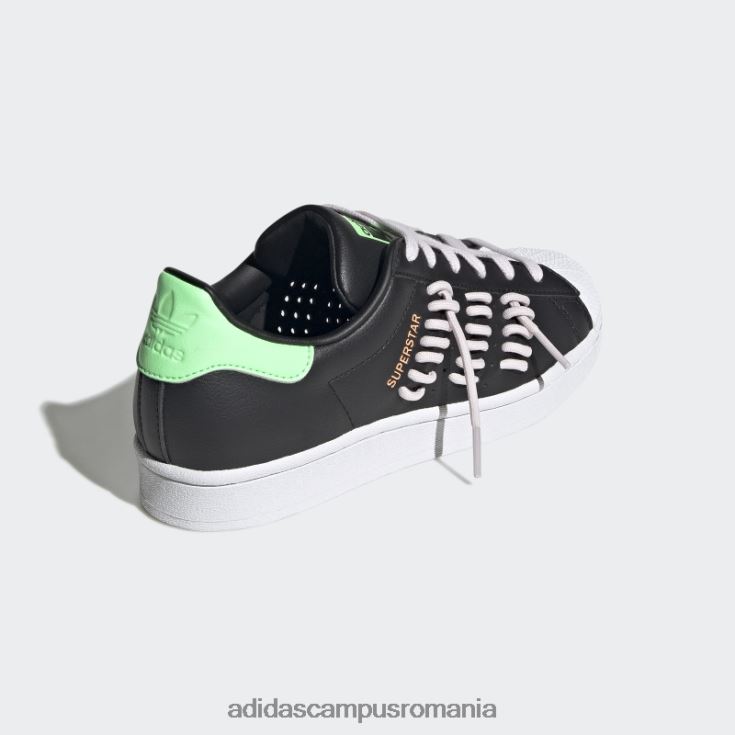 adidas campus romania pantofi albi superstar moda femei negru/roz/alb J266N222068