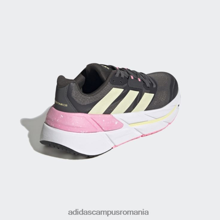 adidas campus romania pantofi alergare adistar cs gri femei gri/galben/roz fascicul J266N222214