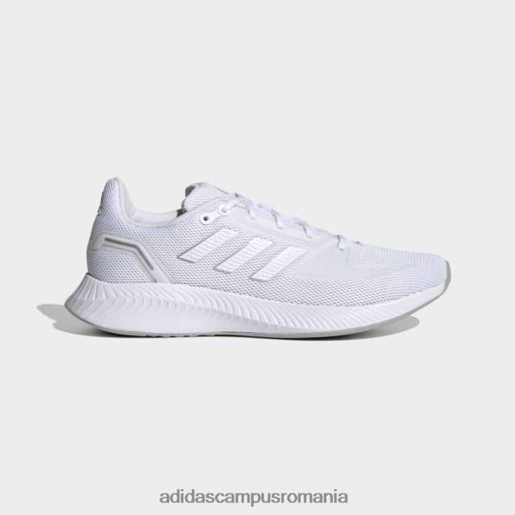 adidas campus romania pantofi alergare runfalcon 2.0 alb femei alb/argintiu J266N222081
