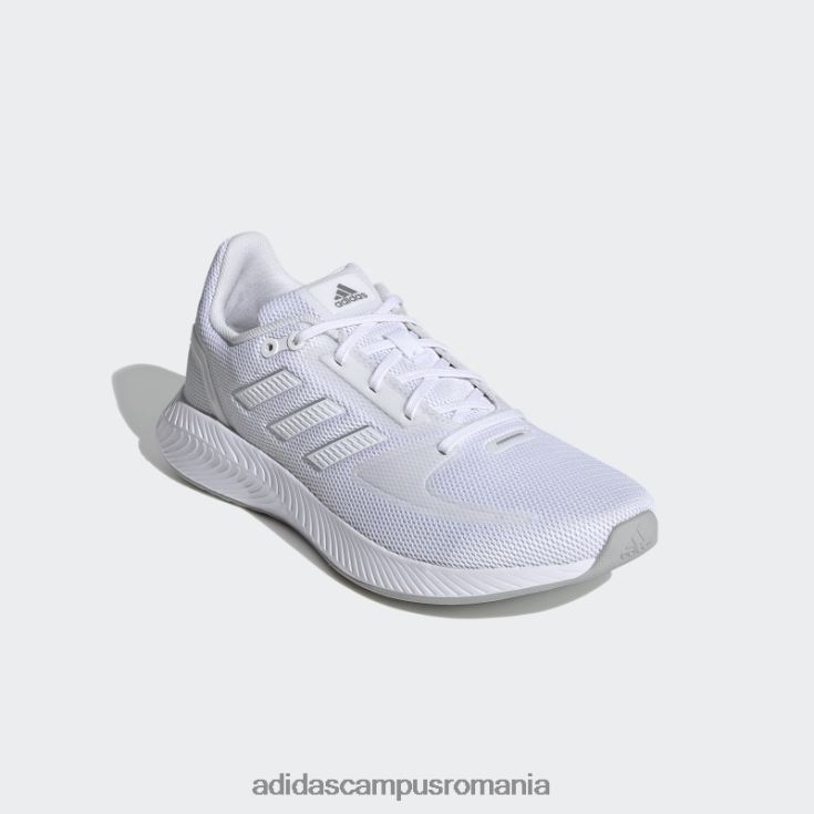 adidas campus romania pantofi alergare runfalcon 2.0 alb femei alb/argintiu J266N222081
