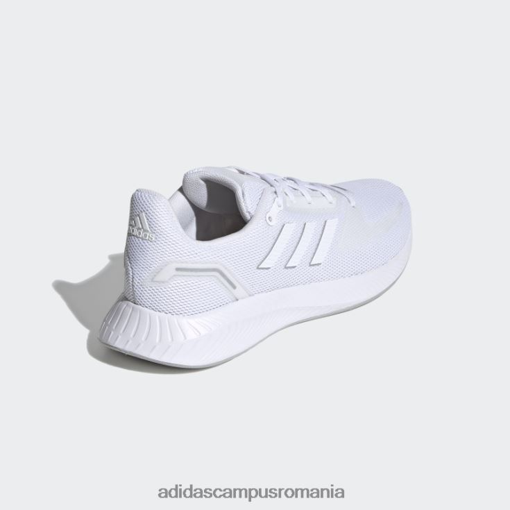 adidas campus romania pantofi alergare runfalcon 2.0 alb femei alb/argintiu J266N222081