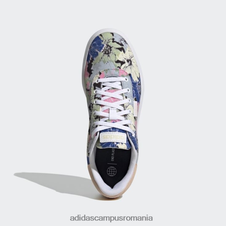 adidas campus romania pantofi cln platformă curte albă adidas femei alb/portocaliu J266N222059