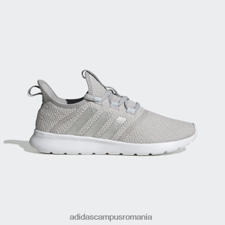 adidas campus romania pantofi cloudfoam pure 2.0 gri femei gri/argintiu J266N222202