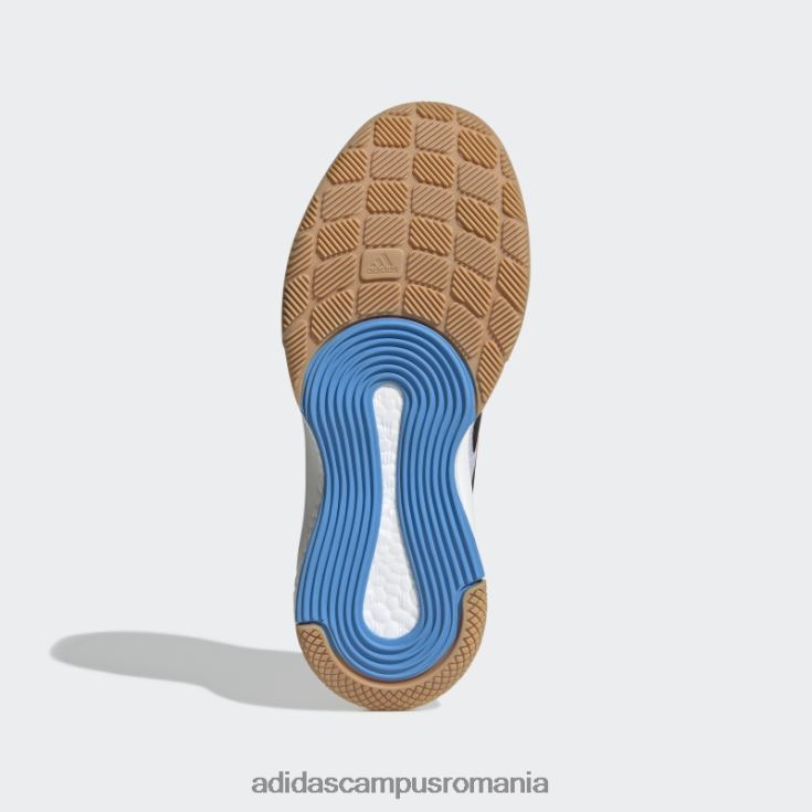 adidas campus romania pantofi crazyflight albi femei alb/negru/portocaliu fascicul J266N222351
