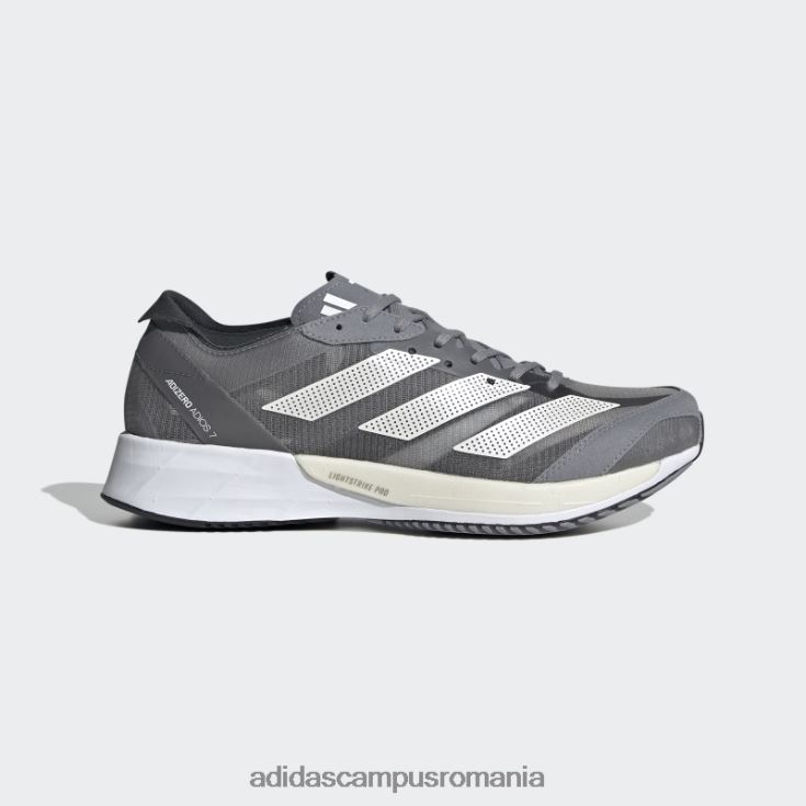 adidas campus romania pantofi de alergare adizero adios 7 gri femei gri/zero metalic J266N222258