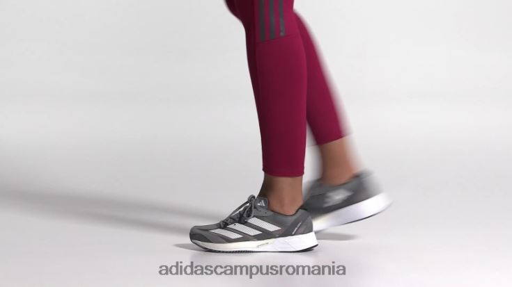 adidas campus romania pantofi de alergare adizero adios 7 gri femei gri/zero metalic J266N222258