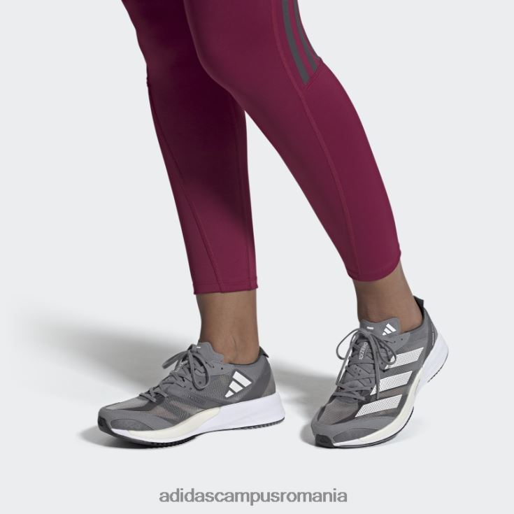adidas campus romania pantofi de alergare adizero adios 7 gri femei gri/zero metalic J266N222258