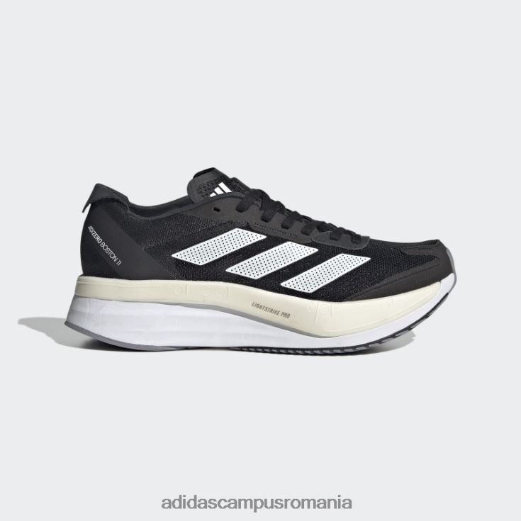adidas campus romania pantofi de alergare adizero boston 11 negri femei negru/alb/gri J266N222247