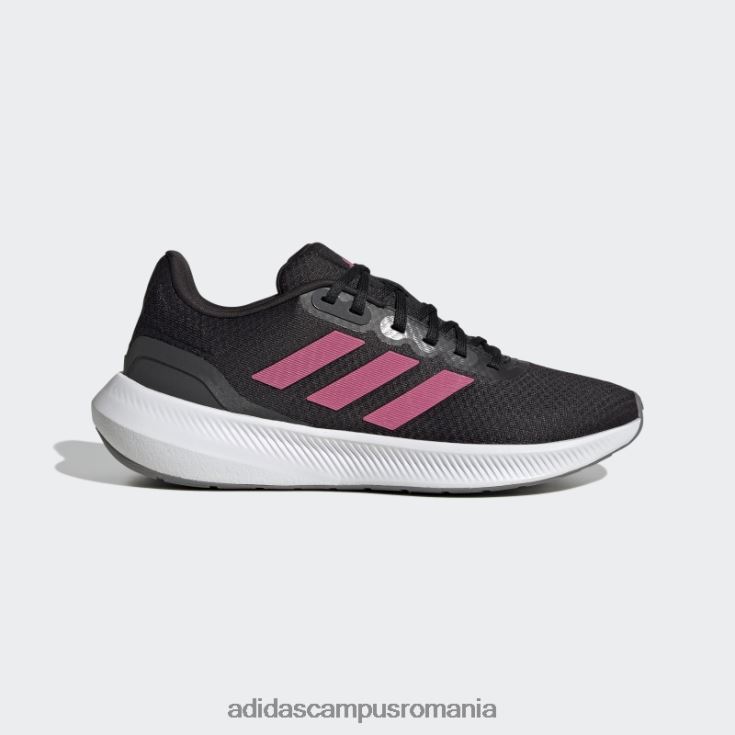 adidas campus romania pantofi de alergare negri runfalcon 3 femei negru/magenta/gri J266N222132