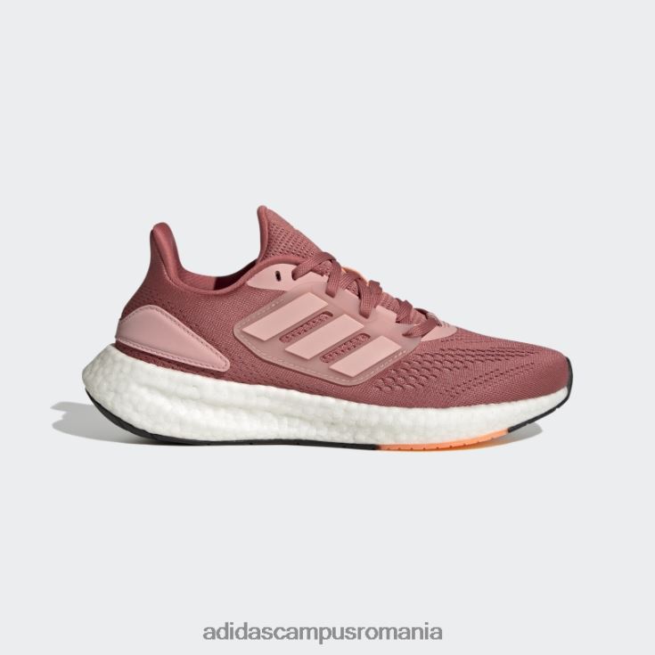 adidas campus romania pantofi de alergare pureboost 22 roșii femei roșu/mov/portocaliu fascicul J266N222118