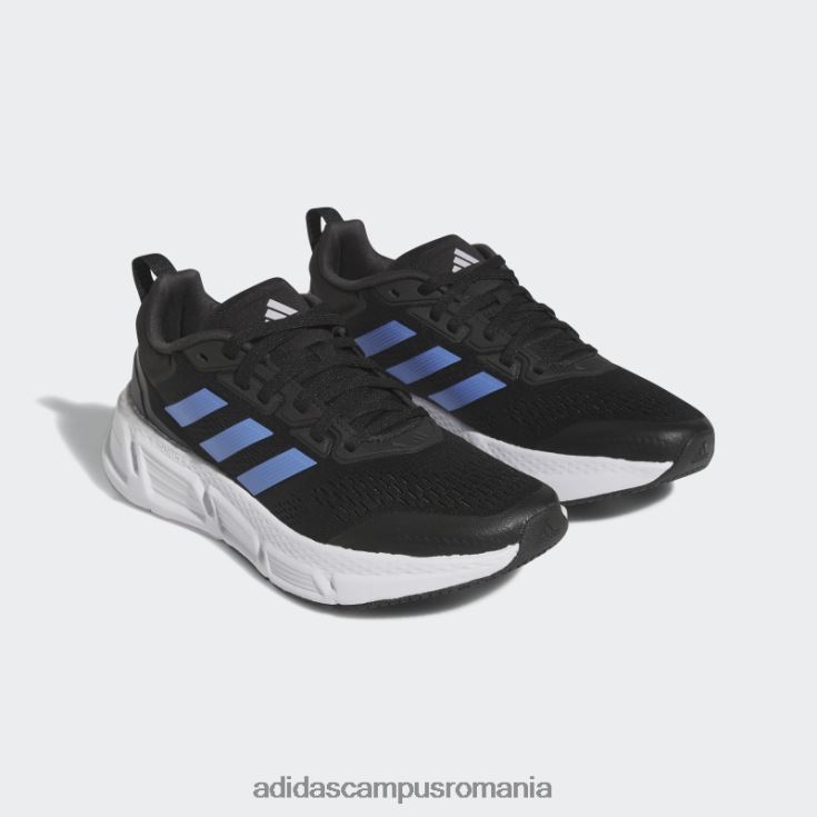 adidas campus romania pantofi de alergare questar albastru femei negru/albastru/metalic J266N222208