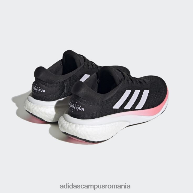 adidas campus romania pantofi de alergare supernova 2.0 negri femei negru/argintiu zori/roz fascicul J266N222328