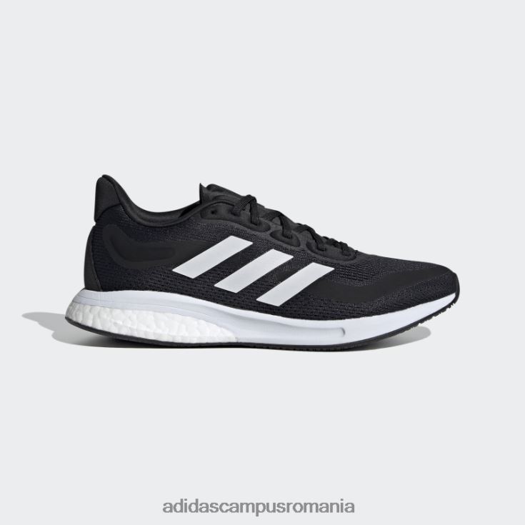 adidas campus romania pantofi de alergare supernova negri femei negru/alb/argintiu J266N222369