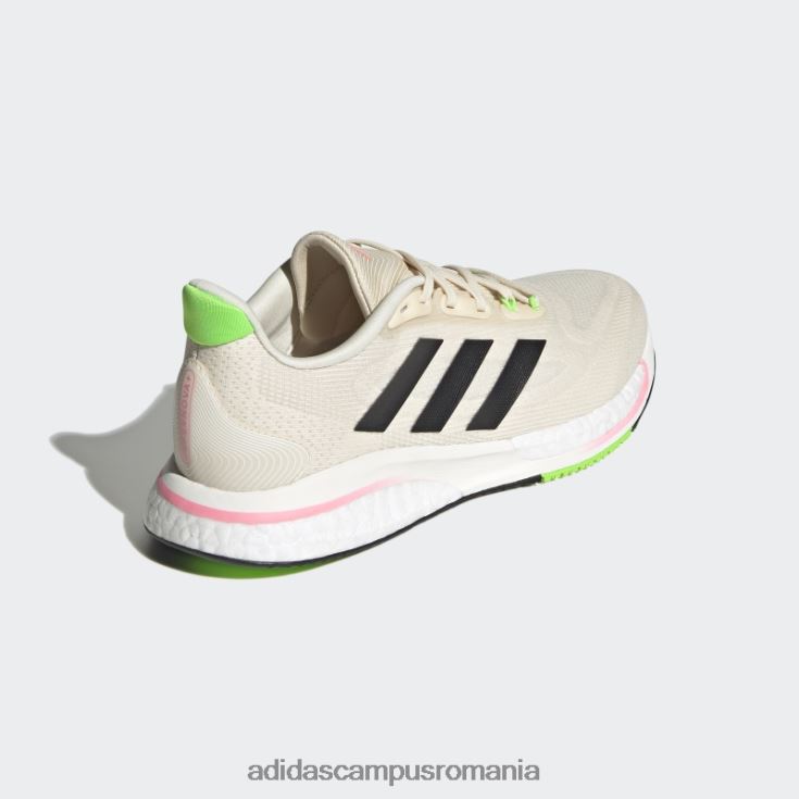 adidas campus romania pantofi de alergare supernova+ nuanță ecru femei nuanță ecru/carbon/roz fascicul J266N222201