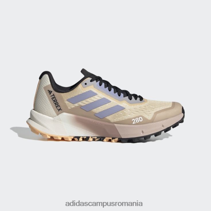 adidas campus romania pantofi de alergare terrex agravic flow 2.0 nisip adidas femei nisip/violet argintiu/taupe J266N222236