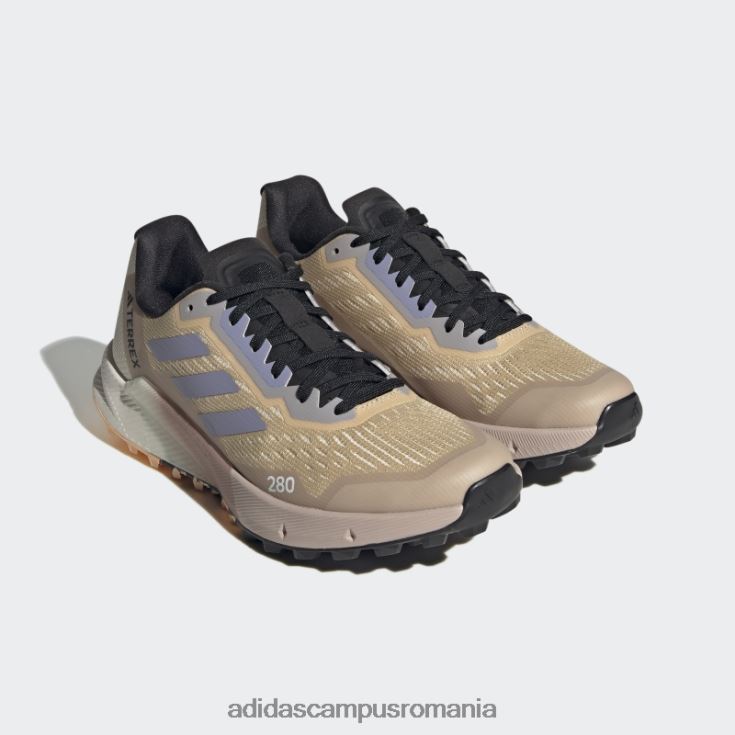 adidas campus romania pantofi de alergare terrex agravic flow 2.0 nisip adidas femei nisip/violet argintiu/taupe J266N222236