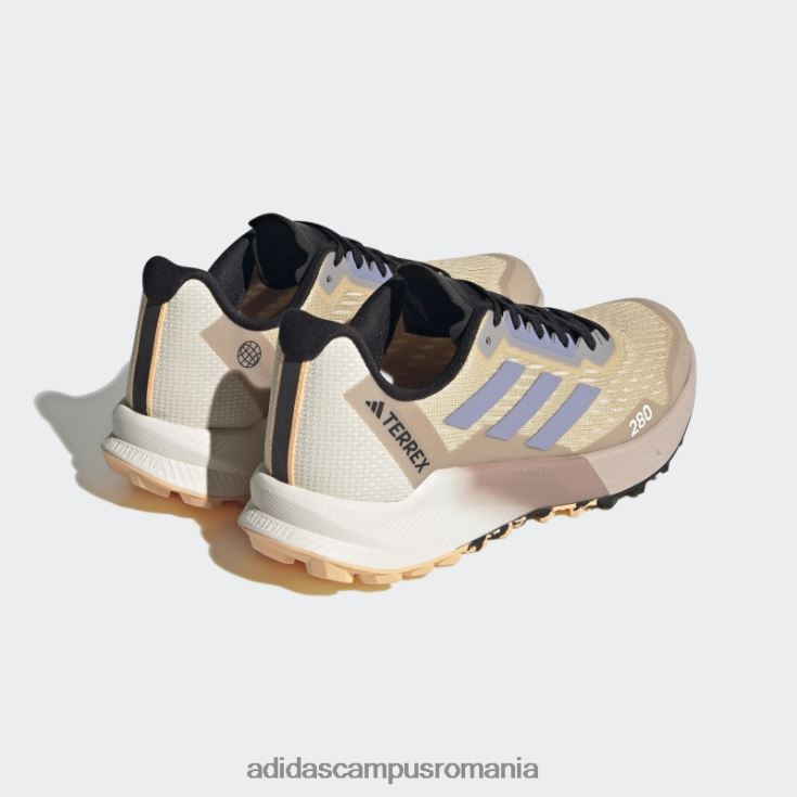 adidas campus romania pantofi de alergare terrex agravic flow 2.0 nisip adidas femei nisip/violet argintiu/taupe J266N222236