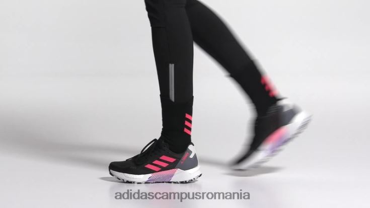 adidas campus romania pantofi de alergare terrex agravic ultra negru femei negru/turbo/alb J266N222244