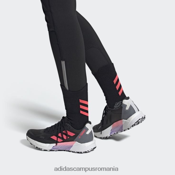 adidas campus romania pantofi de alergare terrex agravic ultra negru femei negru/turbo/alb J266N222244