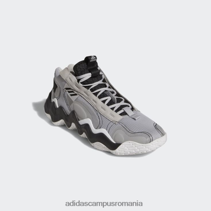 adidas campus romania pantofi de baschet exhib b mid gri adidas femei gri/alb/negru J266N222158